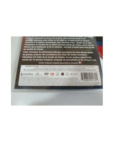Nirvana de Incesticide a In Utero Rock Milestones DVD Region 2 Am