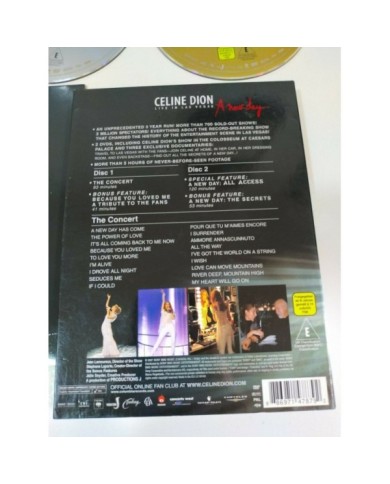 Celine Dion Live in Las Vegas A New Day Dragone - 2 x DVD All Regions Am