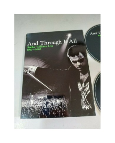 Robbie Williams Live And Through It All 1997-2006 - DVD Booklet Region 2 Am