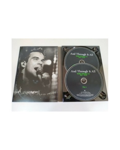 Robbie Williams Live And Through It All 1997-2006 - DVD Booklet Region 2 Am