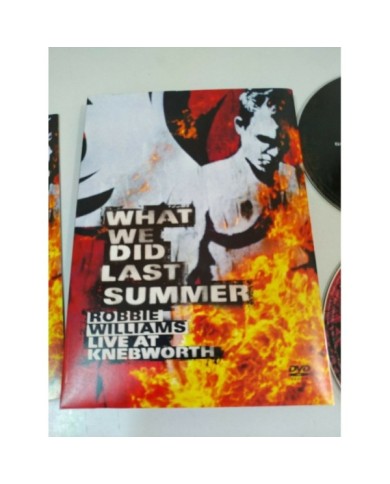 Robbie Williams Live at Knebworth What We Did Last Summer 2 x DVD All Regions Am