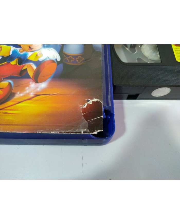 Pinocho Los Clasicos de Walt Disney - VHS Cinta Tape Espa?ol 2000 Am