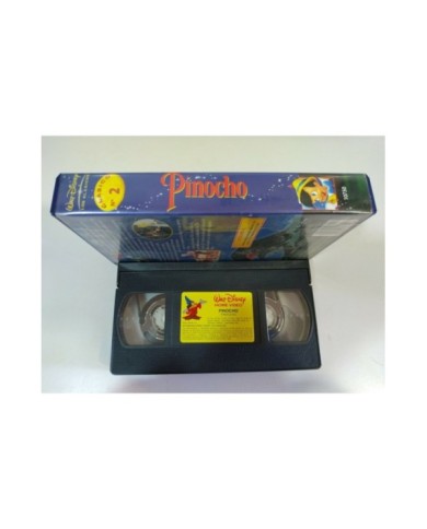 Pinocho Los Clasicos de Walt Disney - VHS Cinta Tape Espa?ol 2000 Am