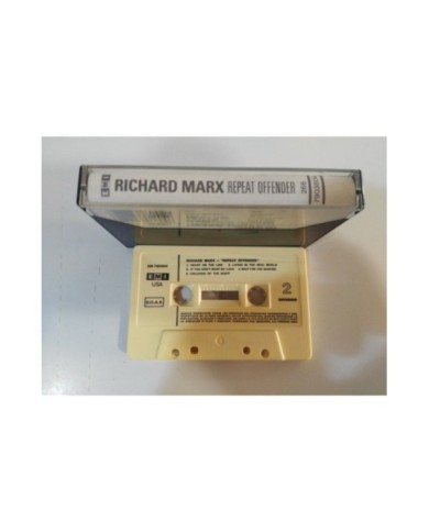 RICHARD MARX REPEAT OFFENDER EMI SPAIN EDITION 1989 - Cinta Tape Cassette - 3T RICHARD MARX REPEAT OFFENDER EMI SPAIN EDITION 1989 - Cinta Tape Cassette - 3T