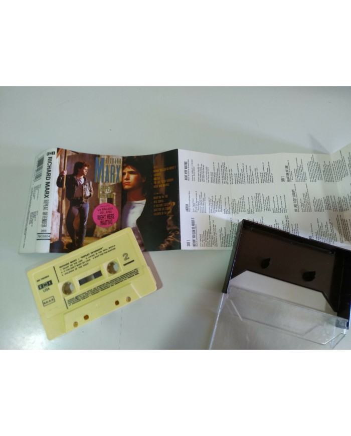 RICHARD MARX REPEAT OFFENDER EMI SPAIN EDITION 1989 - Cinta Tape Cassette - 3T RICHARD MARX REPEAT OFFENDER EMI SPAIN EDITION 1989 - Cinta Tape Cassette - 3T