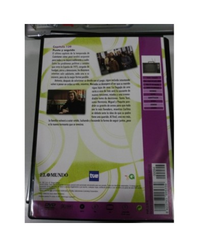 CUENTAME COMO PASO Octava Temporada 8 Completa 18 x DVD Capitulos 121 AL 139 2T