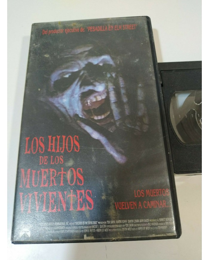Los Hijos de los Muertos Vivientes Tor Ramsey Terror - VHS Cinta Tape Espa?ol