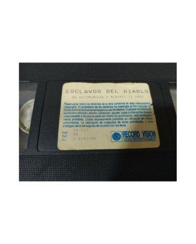 Esclavos del Diablo George Pavlov Marc Price Terror - VHS Cinta Tape Espa?ol