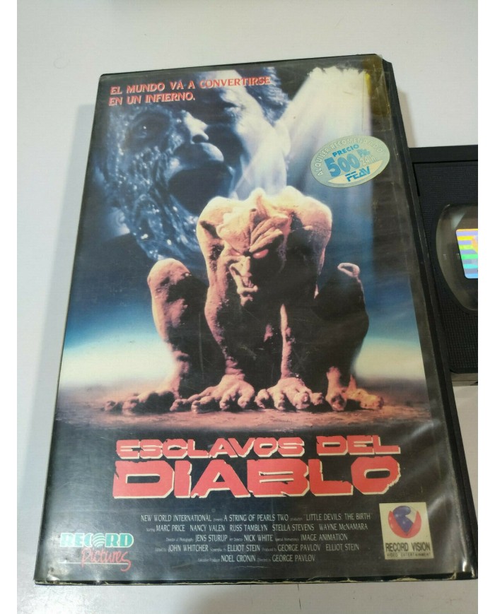 Esclavos del Diablo George Pavlov Marc Price Terror - VHS Cinta Tape Espa?ol