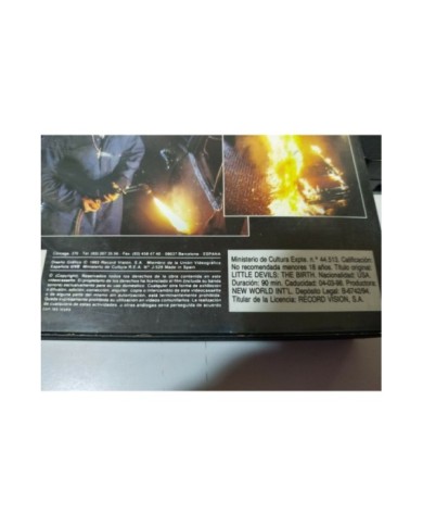 Esclavos del Diablo George Pavlov Marc Price Terror - VHS Cinta Tape Espa?ol