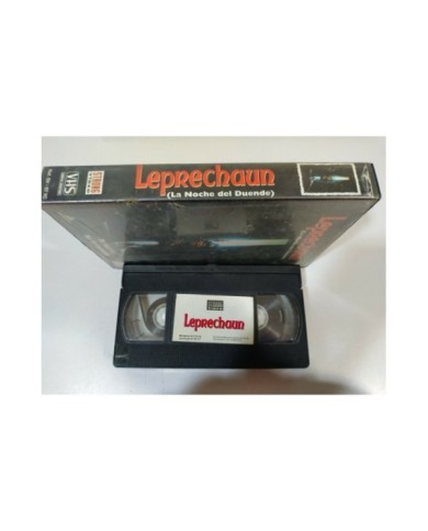 Leprechaun La Noche del Duende Mark Jones Terror - VHS Cinta Tape Espa?ol 4T