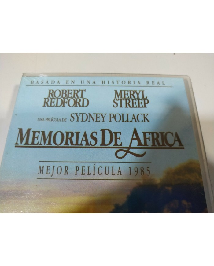 Memorias de Africa Robert Redford Meryl Streep Pollack VHS Espa?ol Nueva 3T