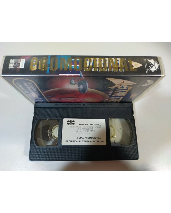 Star Trek The Original Series 2 Episodios - VHS Cinta Tape Espa?ol Promo T2