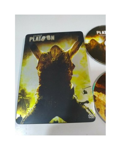 Platoon Oliver Stone Willem Dafoe Sheen - 2 x DVD Steelbook Espa?ol English - 3T Platoon Oliver Stone Willem Dafoe Sheen - 2 x DVD Steelbook Espa?ol English - 3T