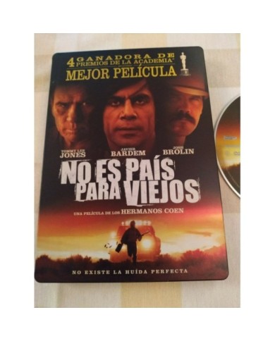 No es Pais Para Viejos Steelbook DVD + Extras Espa?ol English - 3T No es Pais Para Viejos Steelbook DVD + Extras Espa?ol English - 3T
