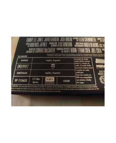 No es Pais Para Viejos Steelbook DVD + Extras Espa?ol English - 3T No es Pais Para Viejos Steelbook DVD + Extras Espa?ol English - 3T