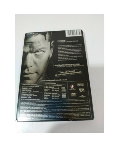 Jason Bourne Trilogia - 3 X DVD Matt Damon Steelbook Espa?ol Ingles - 5T Jason Bourne Trilogia - 3 X DVD Matt Damon Steelbook Espa?ol Ingles - 5T