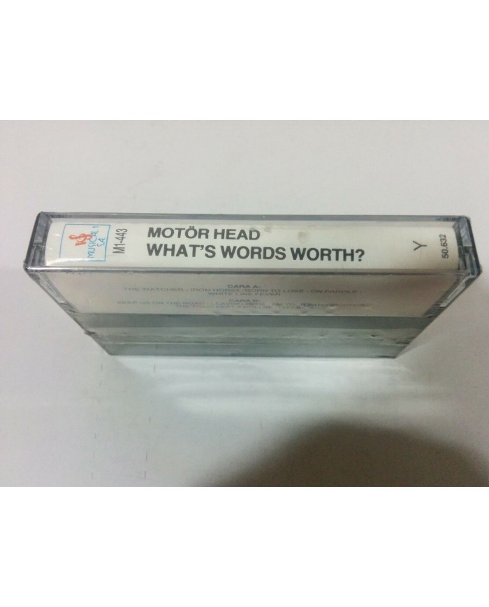 Motorhead What?s Words Worth ? Heavy - Cinta Tape Cassette Nueva 2T