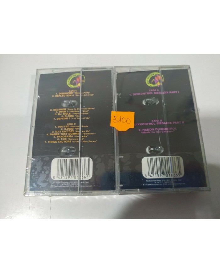 Acceleration Mix Mixed by Nando Dixkontrol - 2 x Cinta Tape Cassette Nueva - 5T