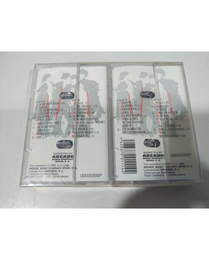 Bravo por los Brincos 30 Exitos de Oro - 2 x Cinta Tape Cassette Nueva - 5T