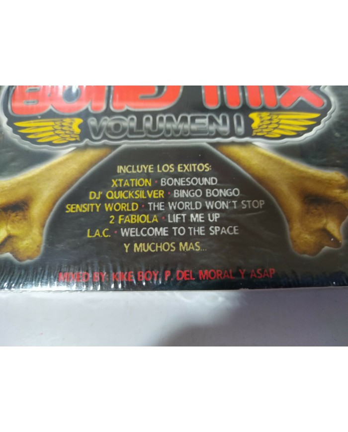 Bones Mix Volumen I Megamix Kike Boy Asap - 2 x Cinta Tape Cassette Nueva - 2T