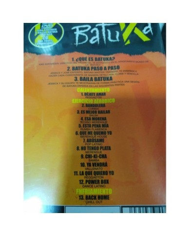 Batuka Latin Gimnasia Baile - DVD + CD Espa?ol English Region All Am