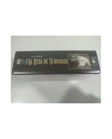 La Lista de Schindler Steven Spielberg Liam Neeson 2 x VHS Cinta Tape Espa?ol 3T