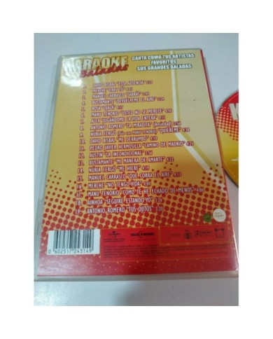 Karaoke Baladas David Bisbal Merche Bustamante - DVD Espa?ol - AM