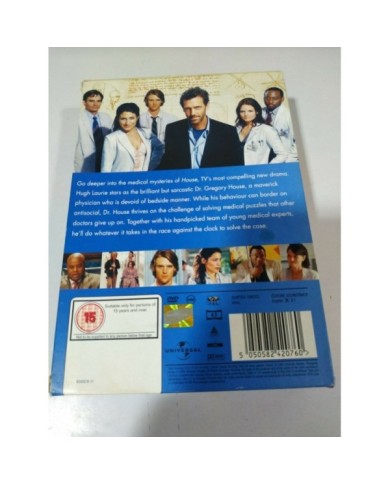 HOUSE MD Complete First Season 1 Complete 6 x DVD Ingles - AM