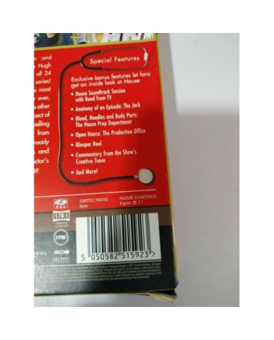 HOUSE MD Complete Season Three 3 - 6 x DVD Ingles - AM