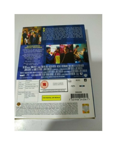SMALLVILLE The Complete Second Season - 6 x DVD English Francais Italian - AM