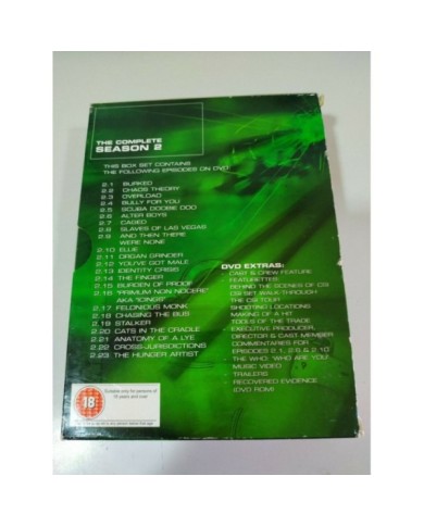 CSI the Complete Second Season 2 - Special Edition 6 x DVD - AM