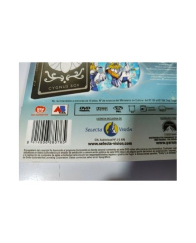 SAINT SEIYA LOS CABALLEROS DEL ZODIACO Cygnus BOX STEELBOOK METALICA 4 x DVD 3T SAINT SEIYA LOS CABALLEROS DEL ZODIACO Cygnus BOX STEELBOOK METALICA 4 x DVD 3T