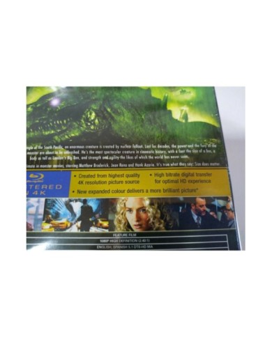 Godzilla Limnited Edition Steelbook TM Mastered 4K - Blu-ray Espa?ol English AM Godzilla Limnited Edition Steelbook TM Mastered 4K - Blu-ray Espa?ol English AM