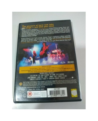 Led Zeppelin The Song Remains The Same In Concert and Beyond DVD 132 min - AM