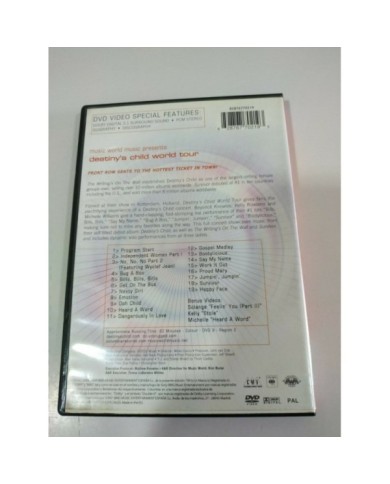 Destiny?s Child World Tour Beyonce DVD Region 2 - AM