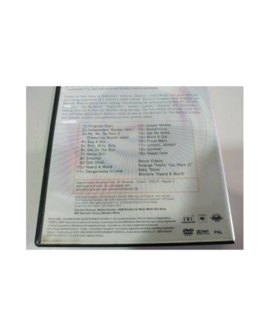 Destiny?s Child World Tour Beyonce DVD Region 2 - AM