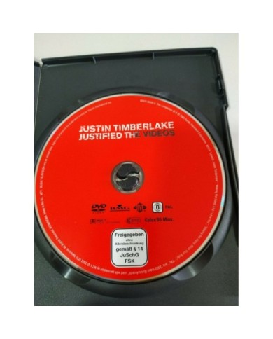 Justin Timberlake Justified The Videos DVD Region All - AM