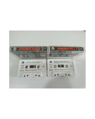 Bolero Mix 9 Vol 1 y 2 Techno - Doble 2 x Cinta Tape Cassette 2T