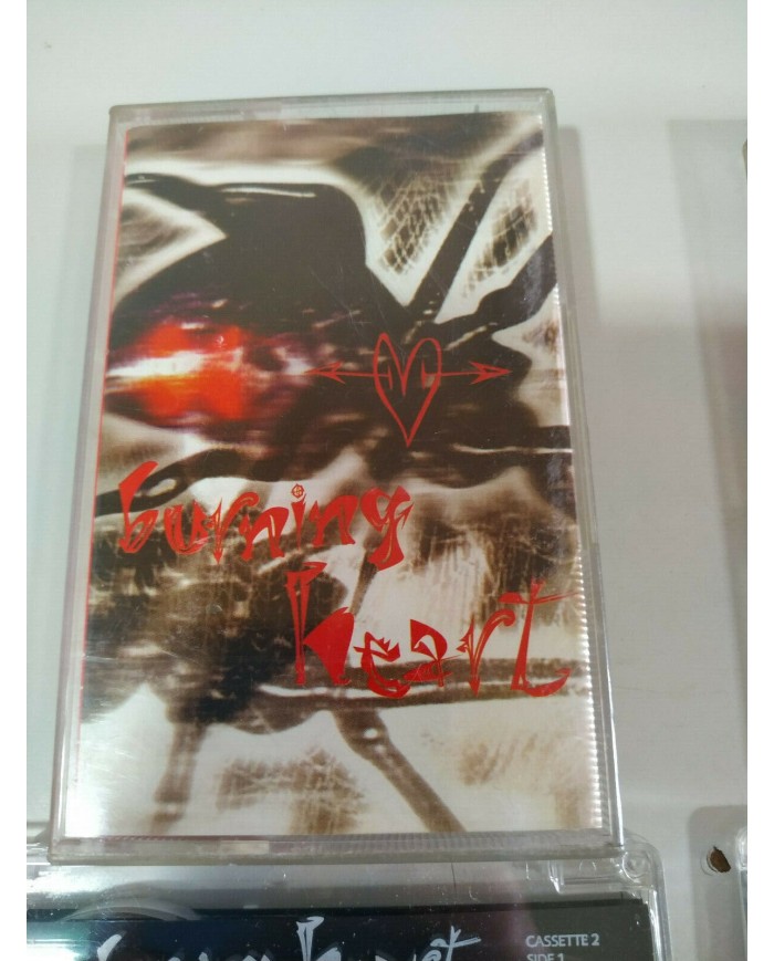 Burning Heart Cinderella Bon Jovi Thin Lizzy Asia - 3 x Cinta Cassette 2T