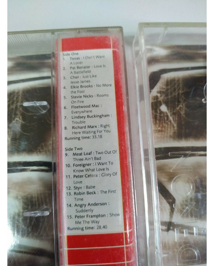 Burning Heart Cinderella Bon Jovi Thin Lizzy Asia - 3 x Cinta Cassette 2T