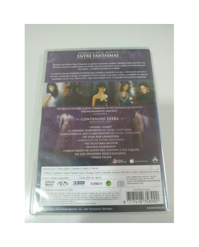 Entre Fantasmas Primera Temporada Completa - 6 x DVD Espa?ol Ingles frances 2T