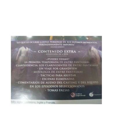 Entre Fantasmas Primera Temporada Completa - 6 x DVD Espa?ol Ingles frances 2T