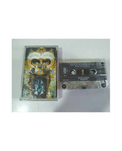 Michael Jackson Dangerous 1991 Spain Edition Epic - Cinta Tape Cassette 3T