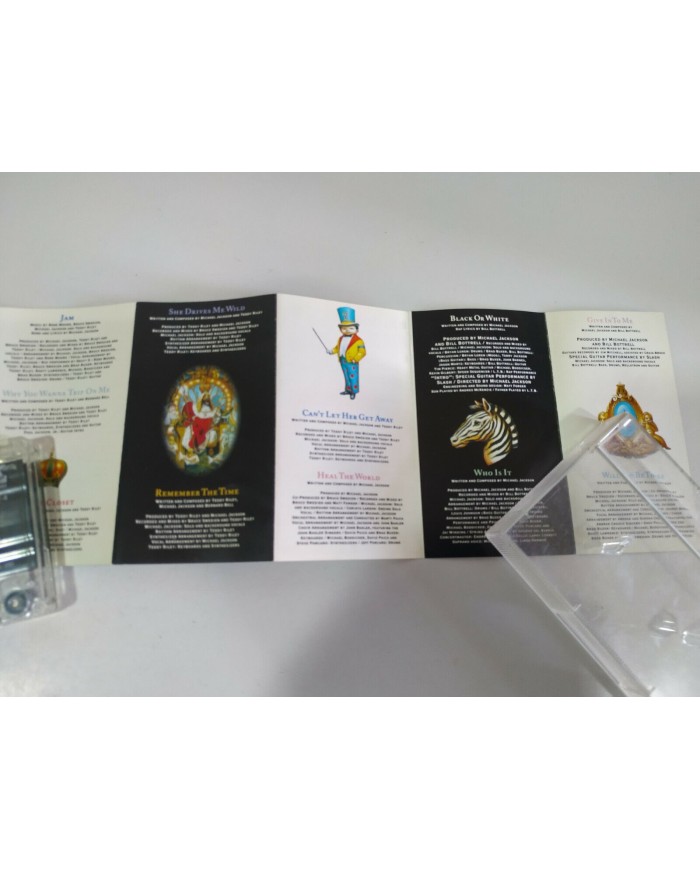 Michael Jackson Dangerous 1991 Spain Edition Epic - Cinta Tape Cassette 3T