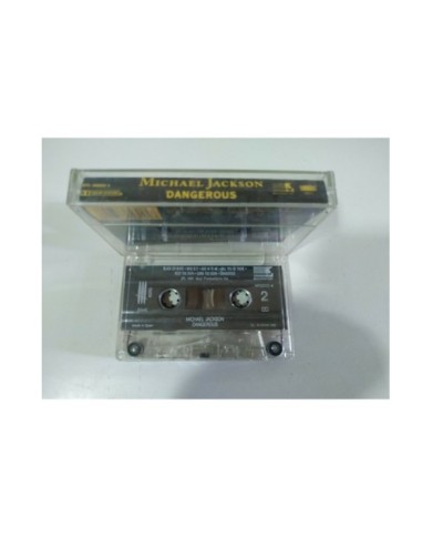 Michael Jackson Dangerous 1991 Spain Edition Epic - Cinta Tape Cassette 3T