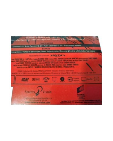 Blood Primera 1 temporada Completa Episodios 1-25 - 6 X DVD Espa?ol Japones - 3T