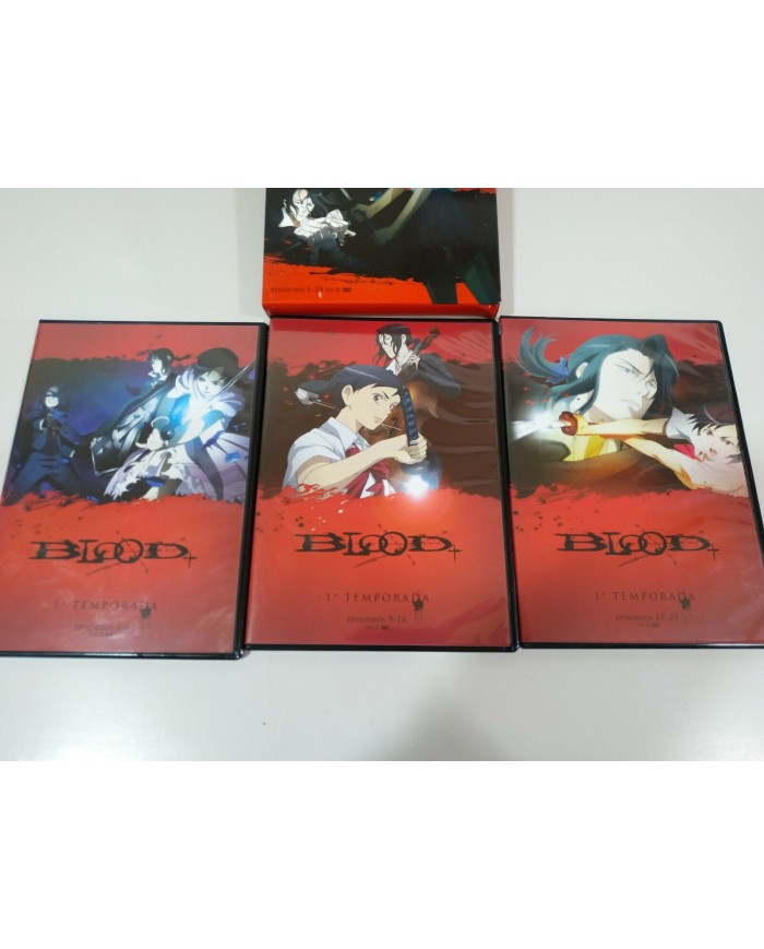 Blood Primera 1 temporada Completa Episodios 1-25 - 6 X DVD Espa?ol Japones - 3T