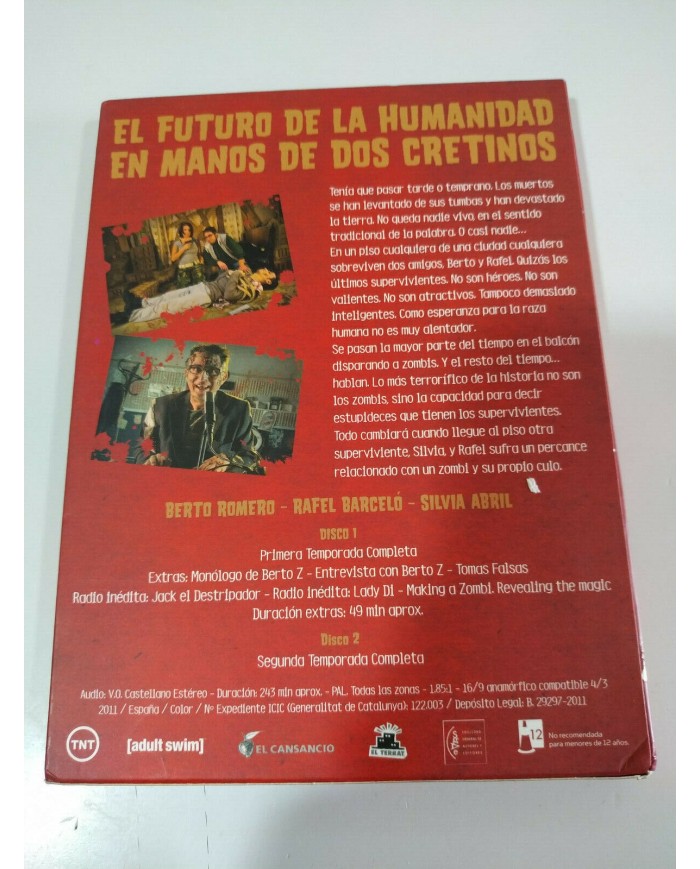 Zombis Serie TV Berto Romero Temporada 1 y 2 completas - 2 x DVD + Extras - 3T