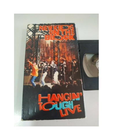 New Kids on the Block Hangin Tough Live 1989 - VHS Cinta Tape - 3T